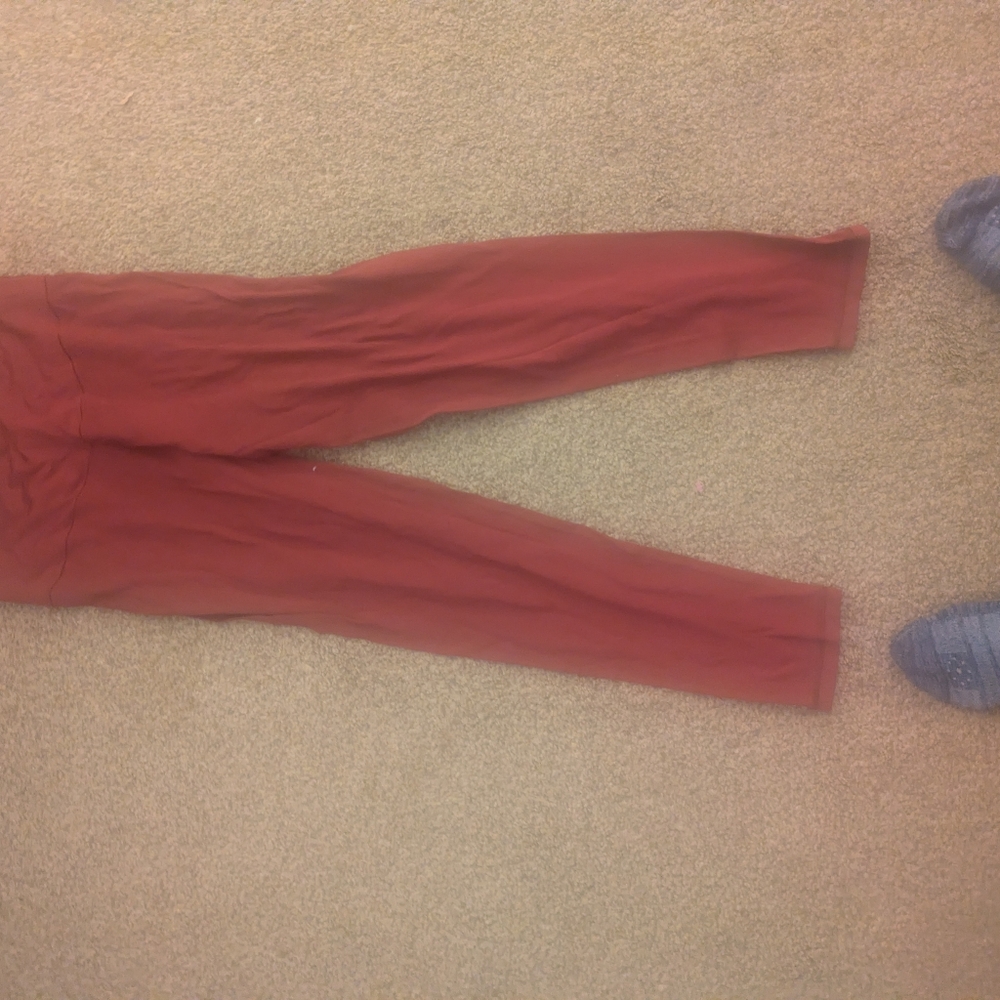 Rust Red Leggings